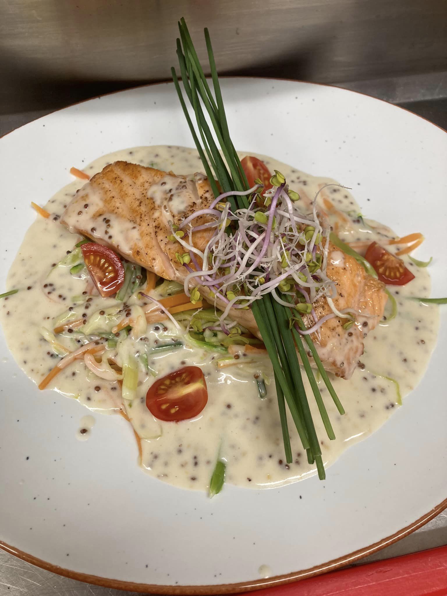 Frans-Belgische gerecht door Chef Dave Barbé